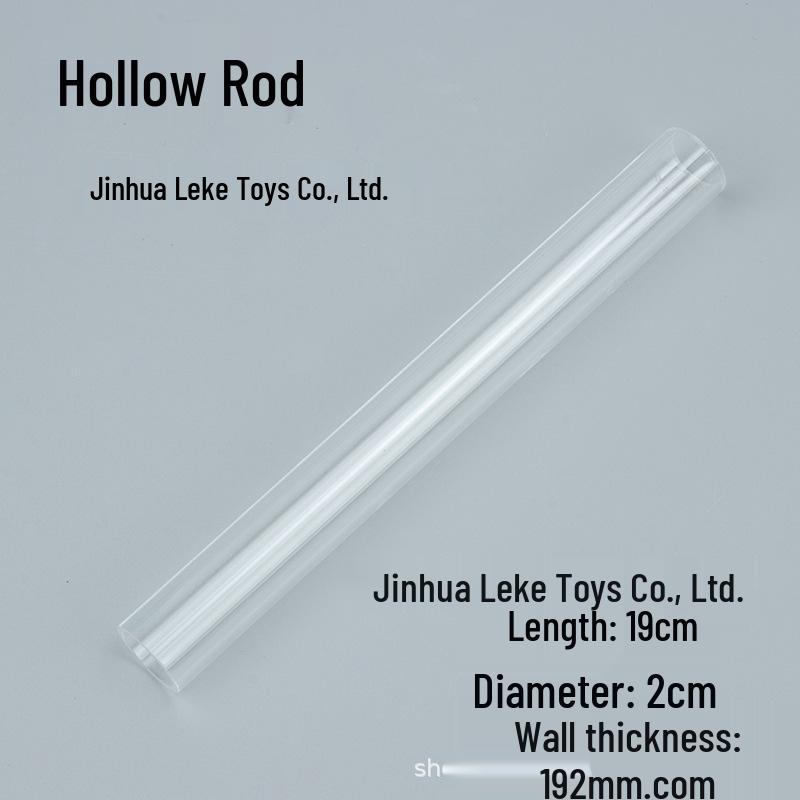 

Ultra-Light Clear Acrylic Rolling Pin for Polymer Clay