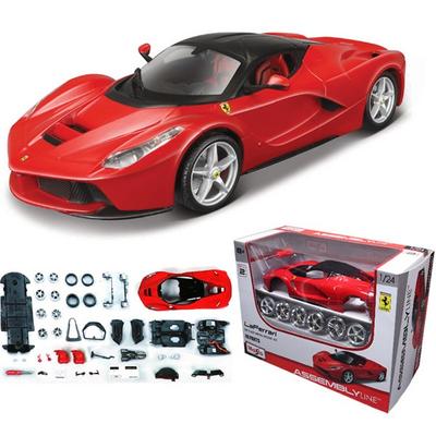 Mysto-Montage 1:24 Ferrari LaFerrari DIY, Rot, beliebtes koreanisches Spielzeug, beliebtes koreanisches Spielzeug