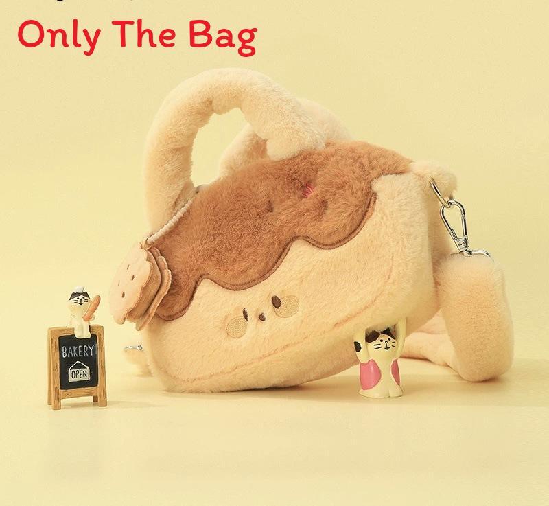 Cute Plush Small Shoulder Bag For Daily Use With Zipper Closure And Card Slots