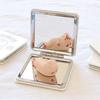 Double-Sided Folding Makeup Mirror Little Bear Compact Pocket Mirror  Cosmetics Tools