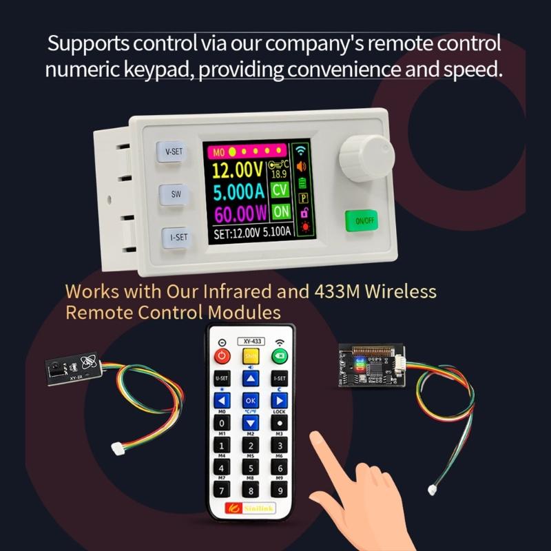 Regulated Power Supply Converter 0~40V 60W Step Down Stabilized Voltages Current Regulator Step Down Module Enduring