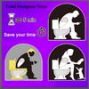 Toilet Hourglass Timer 5 Minute Restroom Sand Clock Prevent Procrastination Manage Time Countdown Birthday Christmas Funny Gifts