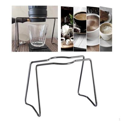 Coffee Dripper Stand Metal Pour Over Coffer Maker Holder, Antique ,Portable Espresso Accessory for