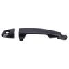 Outer Door Handle Comfortable Grip Black Scratch Resistant Exterior Door Pull Handle Replacement for Triton L200 2006