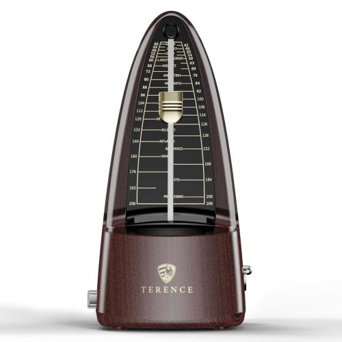 

TERENCE Pendulum-Type Metronome, High-Precision, for Beginners and Experienced Musicians, Mechanical Metronome with Metal Core and Metal Axis, Compact