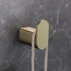 Brushed Gold Bathroom Towel Rack and Shelf Set