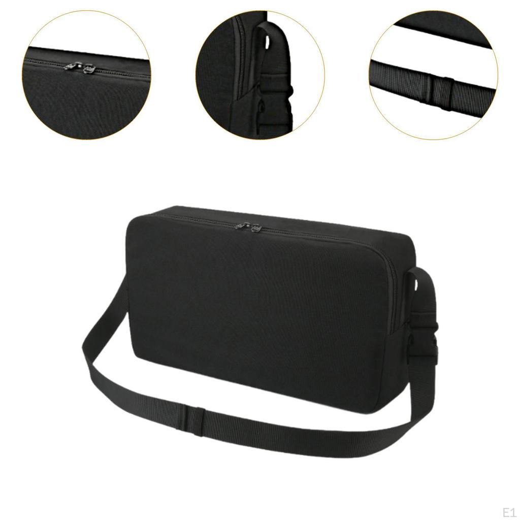 Gitarren-Effektpedal-Board-Tasche Schulter Crossbody Mehrzweck Reißverschluss Organizer