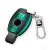 Leather TPU Shell Fob Car Key Case Cover For Mercedes Benz A B C E Class GLS GLA GLK GLC CLS CLA AMG W204 W205 W212 W463 W176
