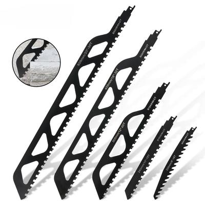 Carbide Alloy Reciprocating Saber Saw Blades Bubble Brick Hollow Brick Concrete Stone Demolition Cutting Tools Renovator Saws