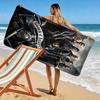 Sons Anarchy: Brotherhood Rebellion Beach Towel Soft Portable for Travel Seaside Outdoor Pool Towel Absorbent Bath Towel Fashion