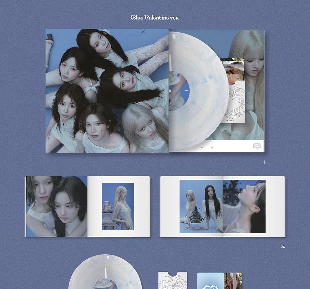 (LP Vinyl) NMIXX [Blue Valentine] 1st Full Album