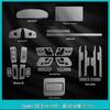 Zeekr 9X Grille & Screen Protection Films - TPU Invisible Front & Center Console Protectors.