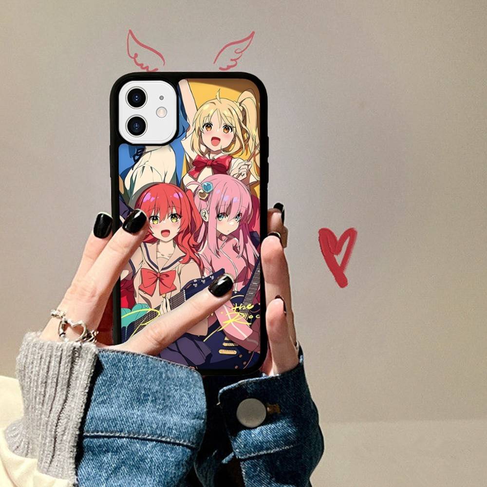 Singer B-Bocchi The Rock Phone Case For IPhone17 16 15 14 13 12 11 Pro Max Mini Plus Celulares Hard Fundas
