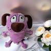 New 12 inch Purple Dog Plush Cute Dog Stuffed Animal,Plush Toy for Boys and Girls, Children's Gift, Home Decoration (Dog)