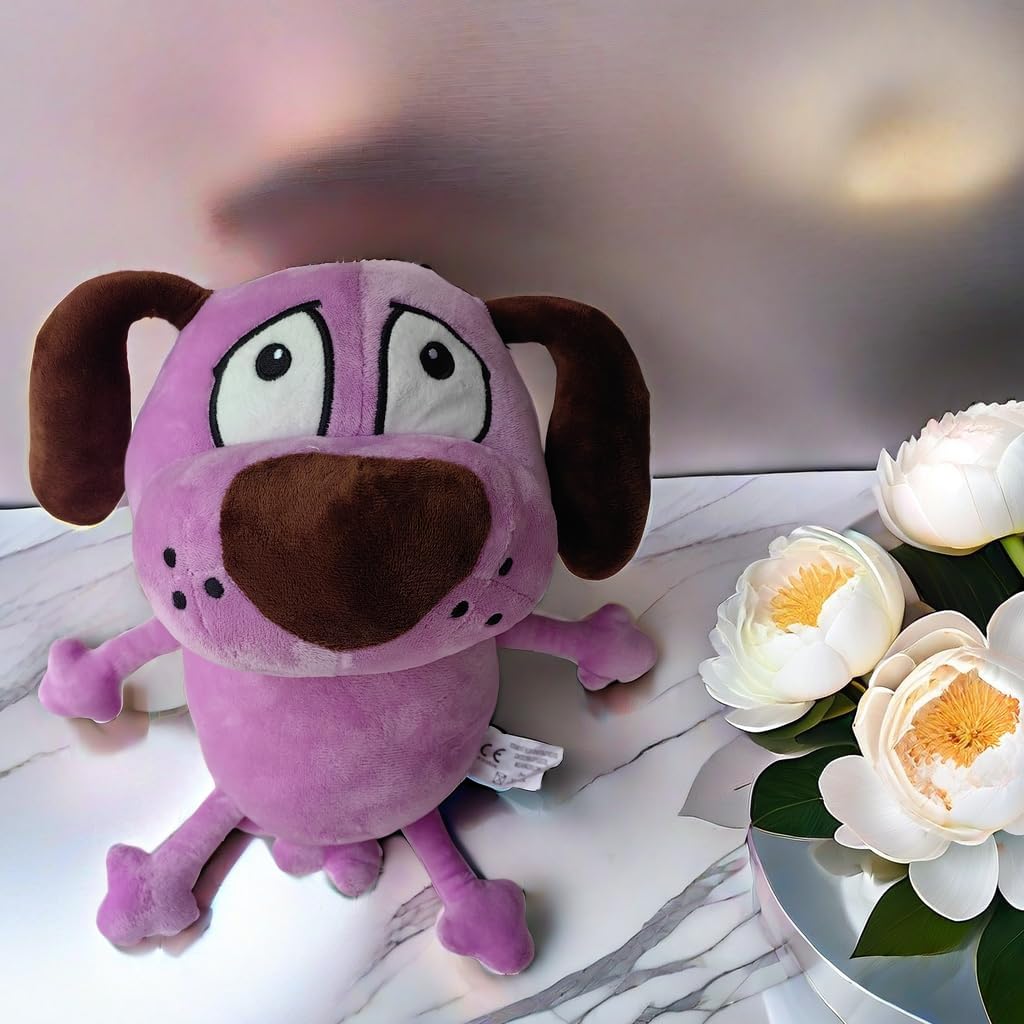 New 12 inch Purple Dog Plush Cute Dog Stuffed Animal,Plush Toy for Boys and Girls, Children's Gift, Home Decoration (Dog)