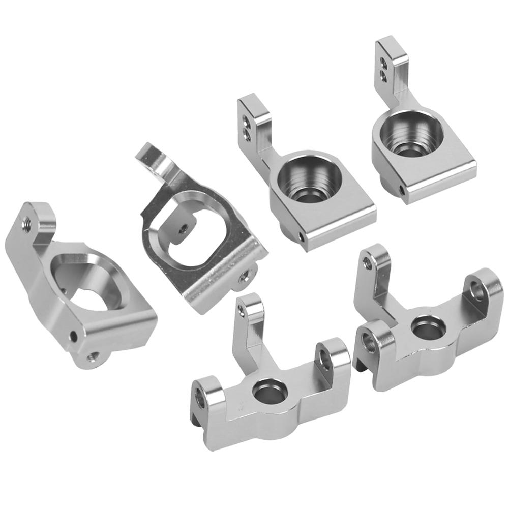 Front Wheel Seat Rear Wheel Seat C Shaped Seat Fit for 1:14 144001 RC Car(Black )