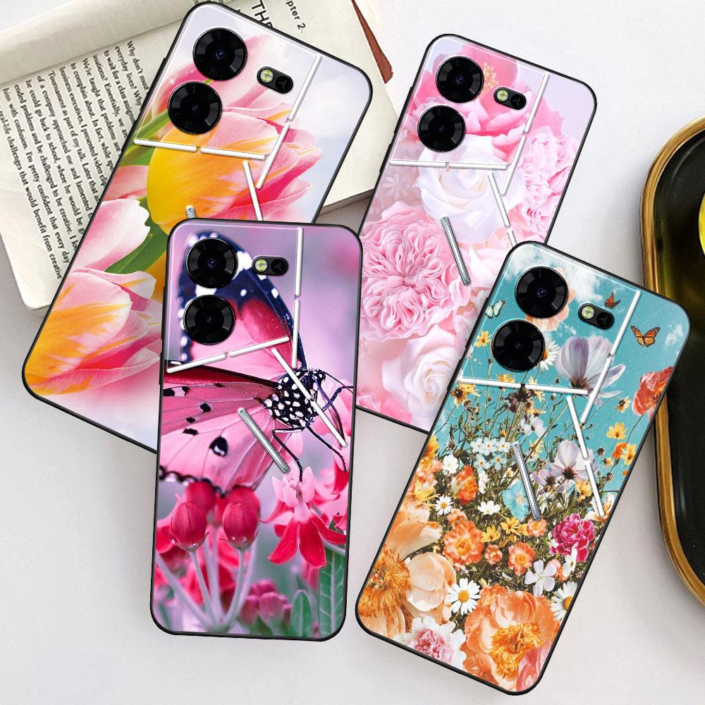 Case For Tecno Pova 5 Pro Coque TPU Soft Silicone Fashion Phone Funda For Tecno Pova 5 Cute Bumper Back Cover Cool Capa Marble