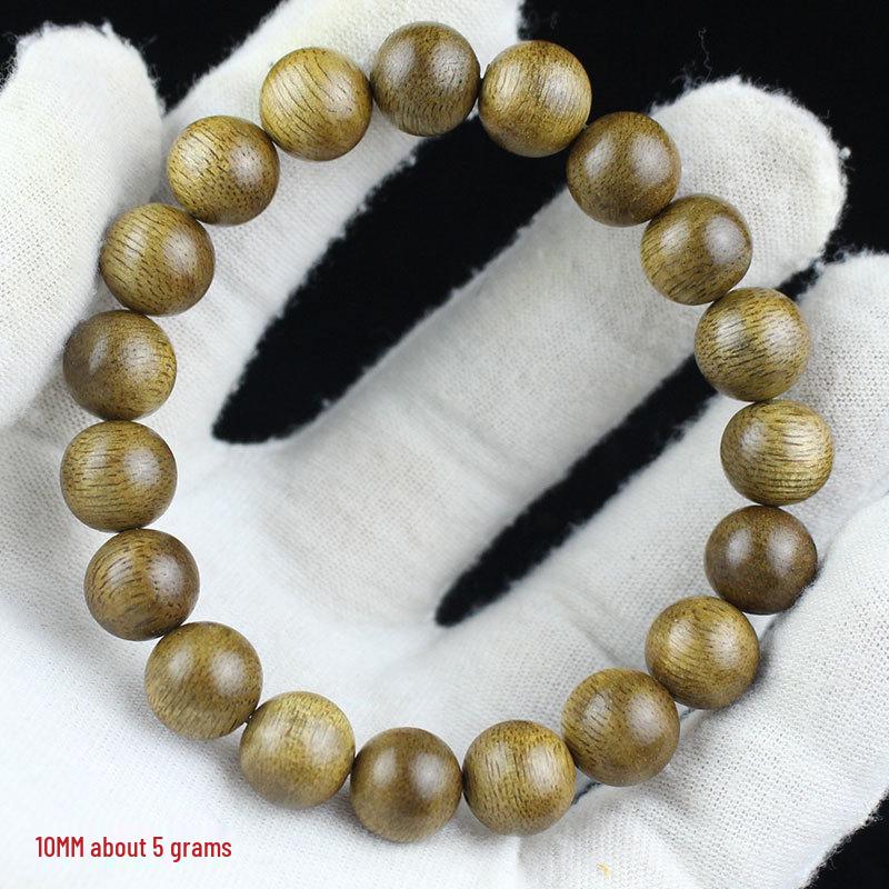 Indonesian Kalimantan Agarwood Prayer Beads Bracelet - 108 Beads - Unisex Jewelry