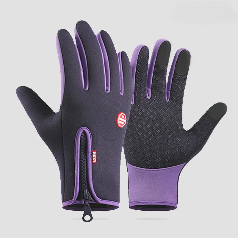 Winter Thermal Warm Full Finger Gloves Touchscreen Unisex for Outdoor Sports Cycling Bicycle Ski Camping Motorcycle Gloves