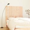 824938 vidaXL Wall-mounted Headboard 127.5x3x110 Cm Solid Pine Wood