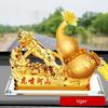 Resin Twelve Zodiac Model Car Perfume Decoration Home Living Room Decor Accessories Office Desktop Lucky Fortune Gourd Ornaments