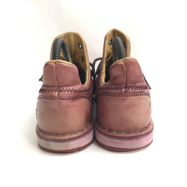 Onitsuka Tiger Monte Pokhara leather sneakers 24 men red pink Italy(USED)