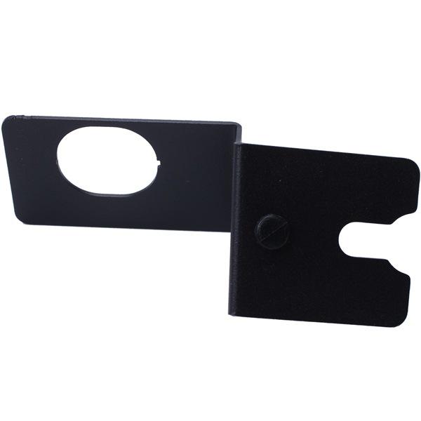 Black Metal Walkie-Talkie Holder for Jeep