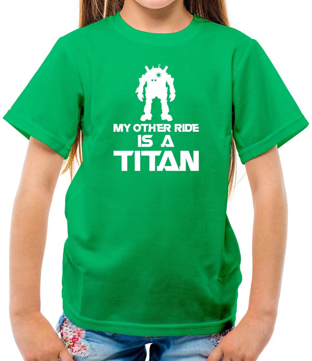 

My Other Ride Is A Titan Kids T-Shirt - Titanfall - Gaming - Game - Gamer - Gift 100