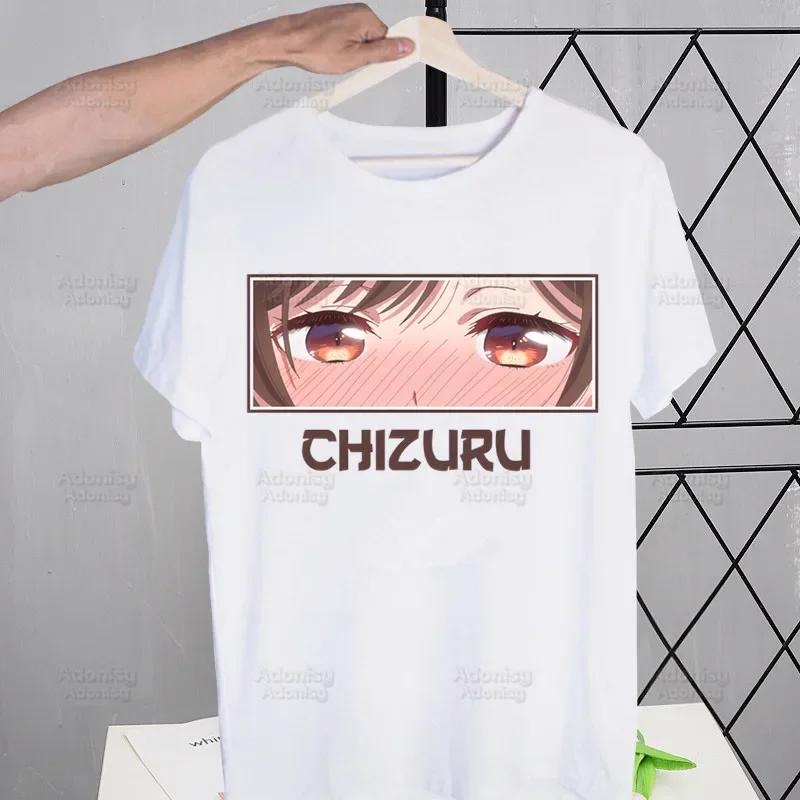 Rent A Girlfriend Chizuru Mizuhara T-shirts Funny Hip Hop Summer Women Men Tshirts Streetwear Ulzzang Harajuku T-Shirt Shirt