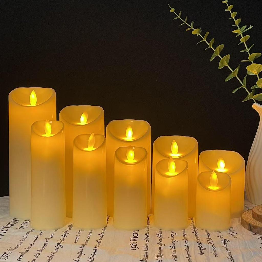LED-Schwingkerzenlicht mit Fernbedienung für Hochzeiten, Partys & Restaurants