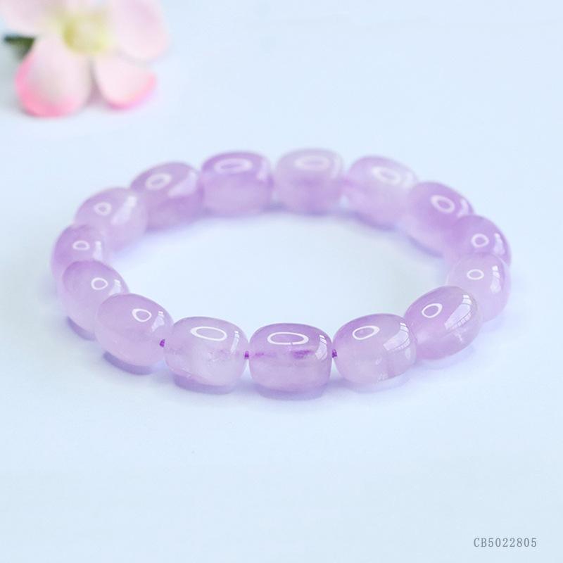 2026 Ximang Lavender Bracelet Mauve Jade Single Circle Crystal Colored Live S5022101