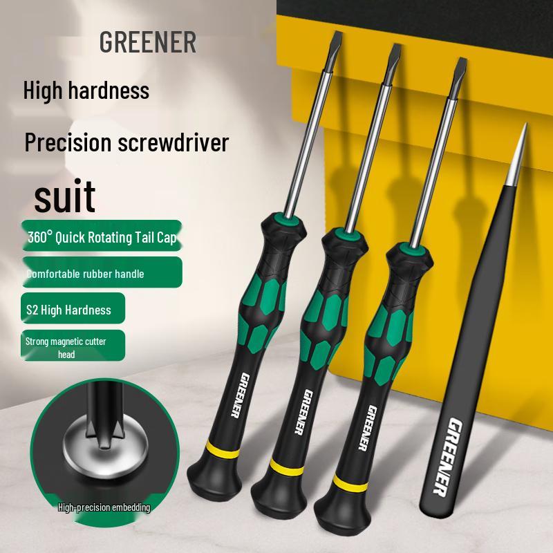 Green Forest Master Precision Mini Screwdriver Set