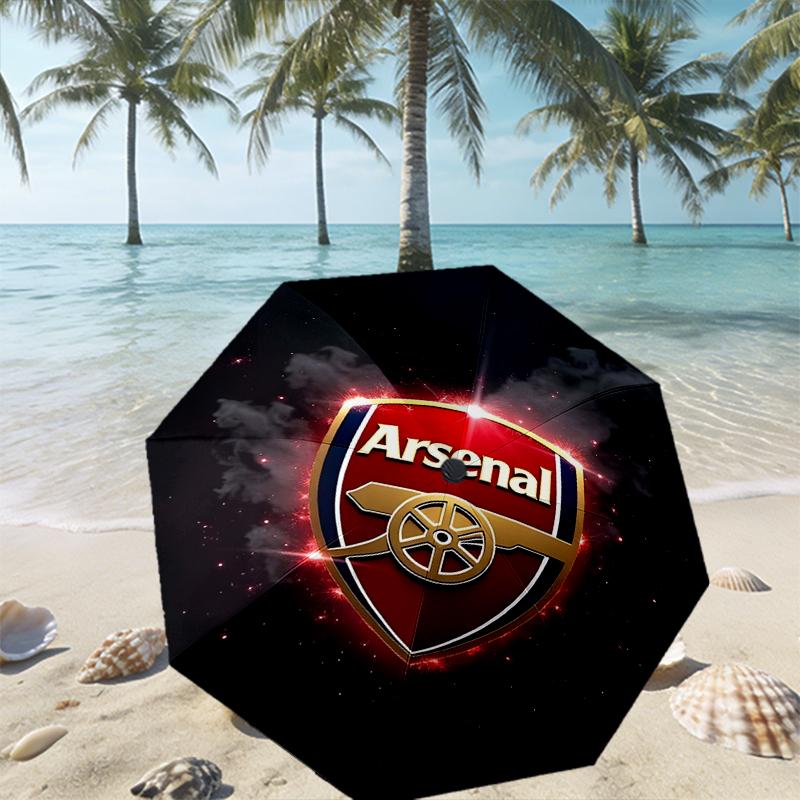 football team.C Print Umbrella Automatic Opening/ Closing - Portable Foldable Design - Daily use for Travel/Outdoor - Gift for Birthday