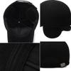 Winter Middle-Aged Baseball Cap Woolen Ear Protection Velvet Warm Cap Old Man Cap