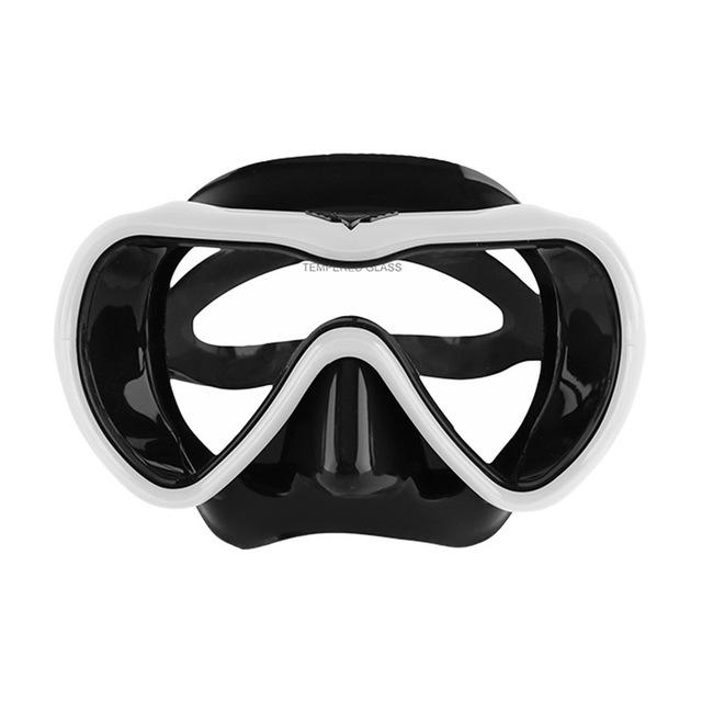 Professional Scuba Diving Mask and Snorkels Anti-Fog Goggles Glasses Diving Swimming Easy Breath Tube Swimming Equipment Best