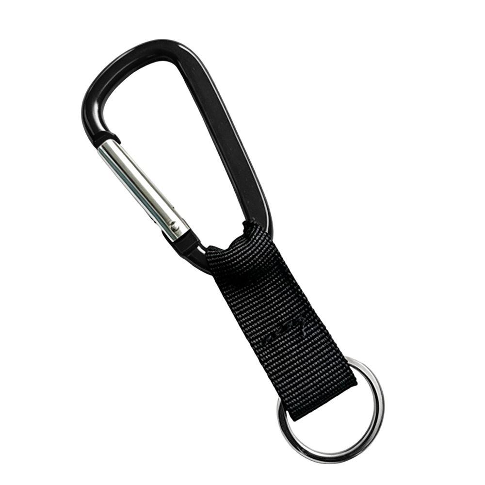 2pcs 13.2cm Webbing Spring Snap Hook Carabiner Lock Buckle for Outdoor Camping Hiking