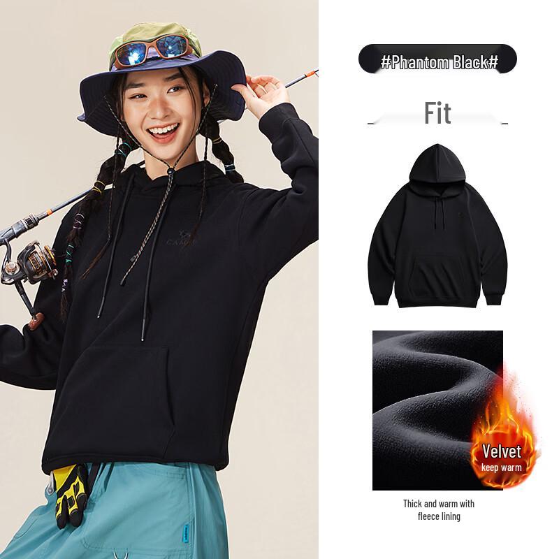 Camel Women s Fleece Lined Pullover Hoodie M 7240₽