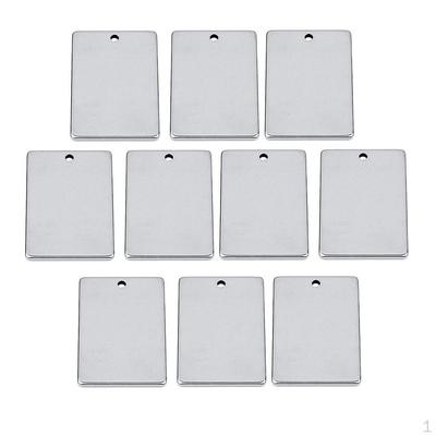 Blank Stamping Tag Pendants For DIY