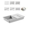 Versatile Kitchen Gadget With Storage Tray Carrot Shredder Manual Vegetable Slicer  Home Cooking