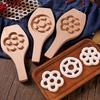 Flower Shape Oil Dumpling Mould Non-stick DIY Snack Mold Practical Pastry Making Tool  Snack