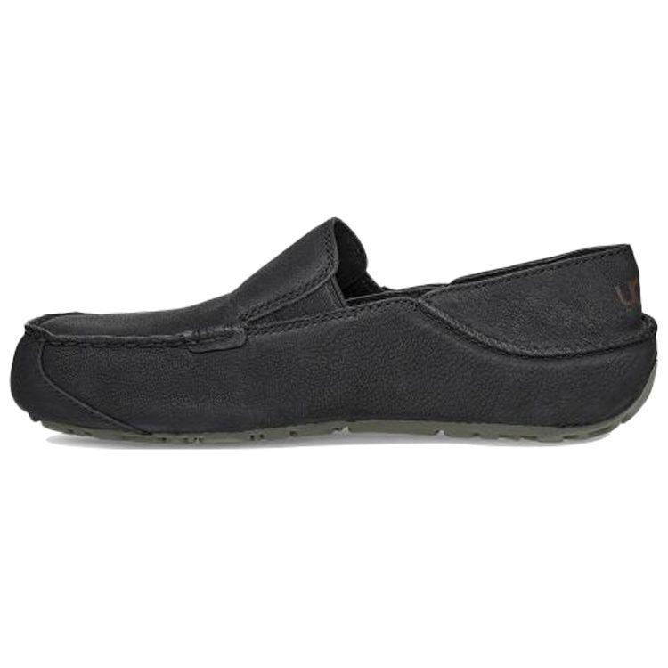 

UGG Upshaw Sheepskin Low-Top Sports Casual Shoes Men Sneakers Black 1108189-BLK