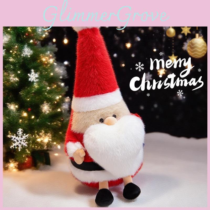 Santa Claus Plush Toy With Lightweight Pp Cotton For Holiday Gift And Room Decoration