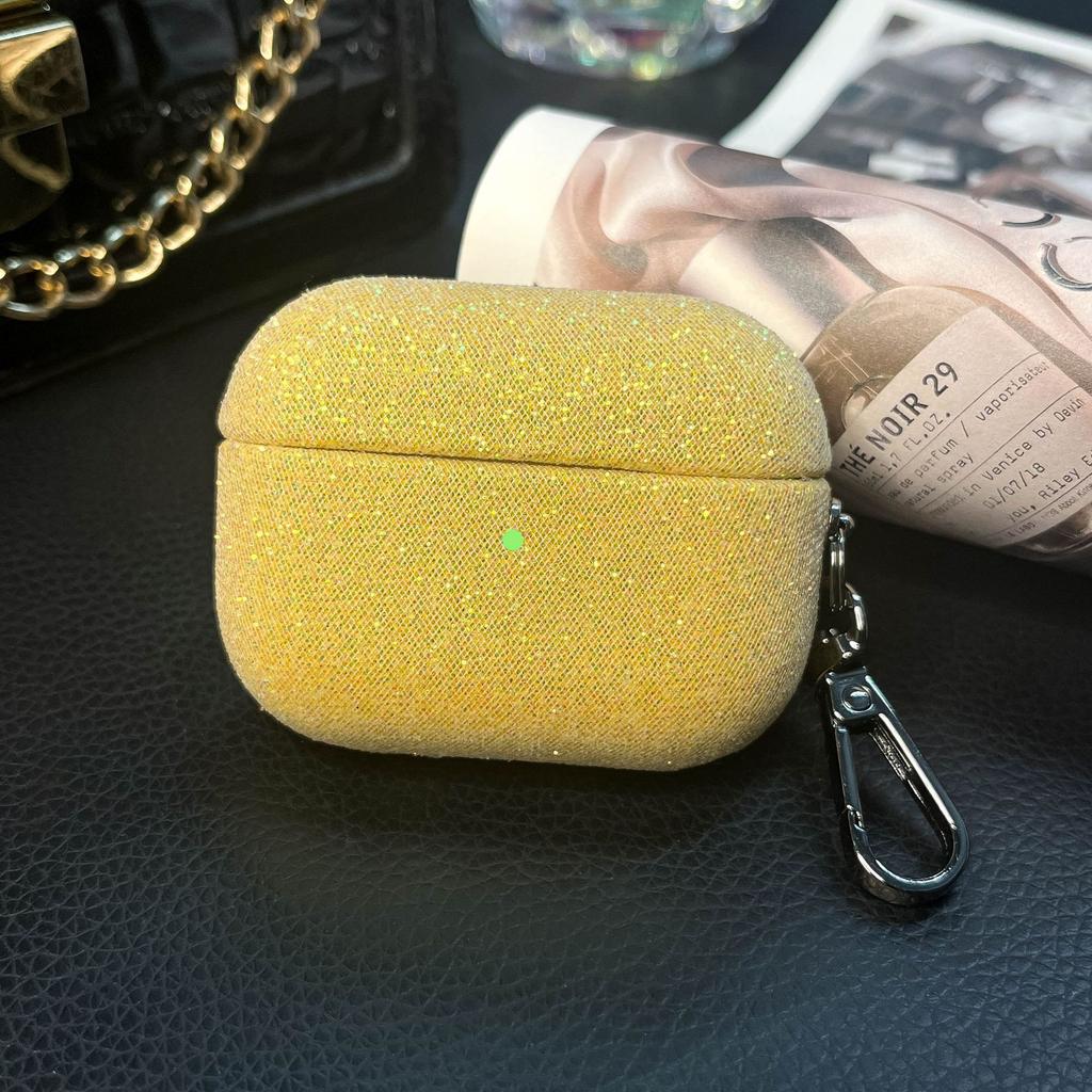 Glitter Sequin Earphone Cover for AirPods 1 /3 Generation Full Bag with Buckle Iphone Earphone Case Pro2