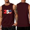 Men's Sleeveless Tank Top Casual Loose Fit Summer Muscle Shirt Lightweight Breathable Fabric Comfortable Daily Wear