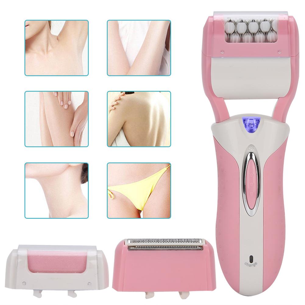 3‑In‑1 Electric Foot Callus Remover Feet Care Exfoliating Hair Removal Tool DeviceEU Plug 220V