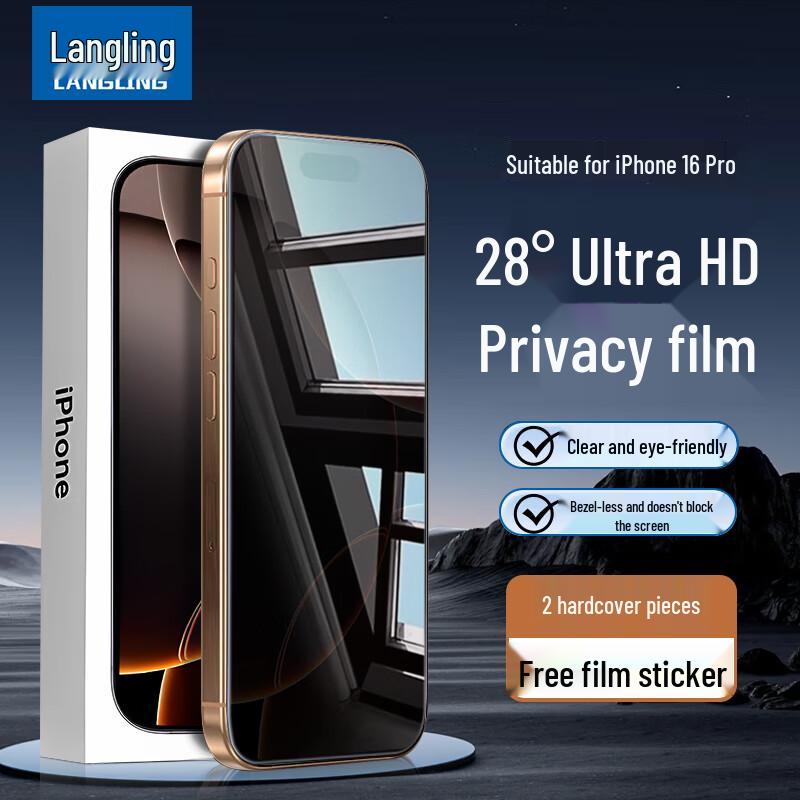 Langling Premium iPhone Screen & Lens Protectors