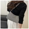 Chic Faux Leather Underarm Bag for Women 2026 Trendy Single Shoulder Purse Fashionable Daily Crossbody Handbag