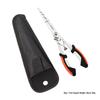 Long Nose Multifunctional Fishing Pliers: Lure, Fish Mouth Clamp, Hammer, Line Cutter, and Hook Control Tool.