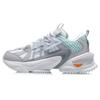 Li Ning Nebula M1 Textile, Synthetic Leather Cushioning Low Top Sports Casual Shoes Women's White Gray AGCQ244-1