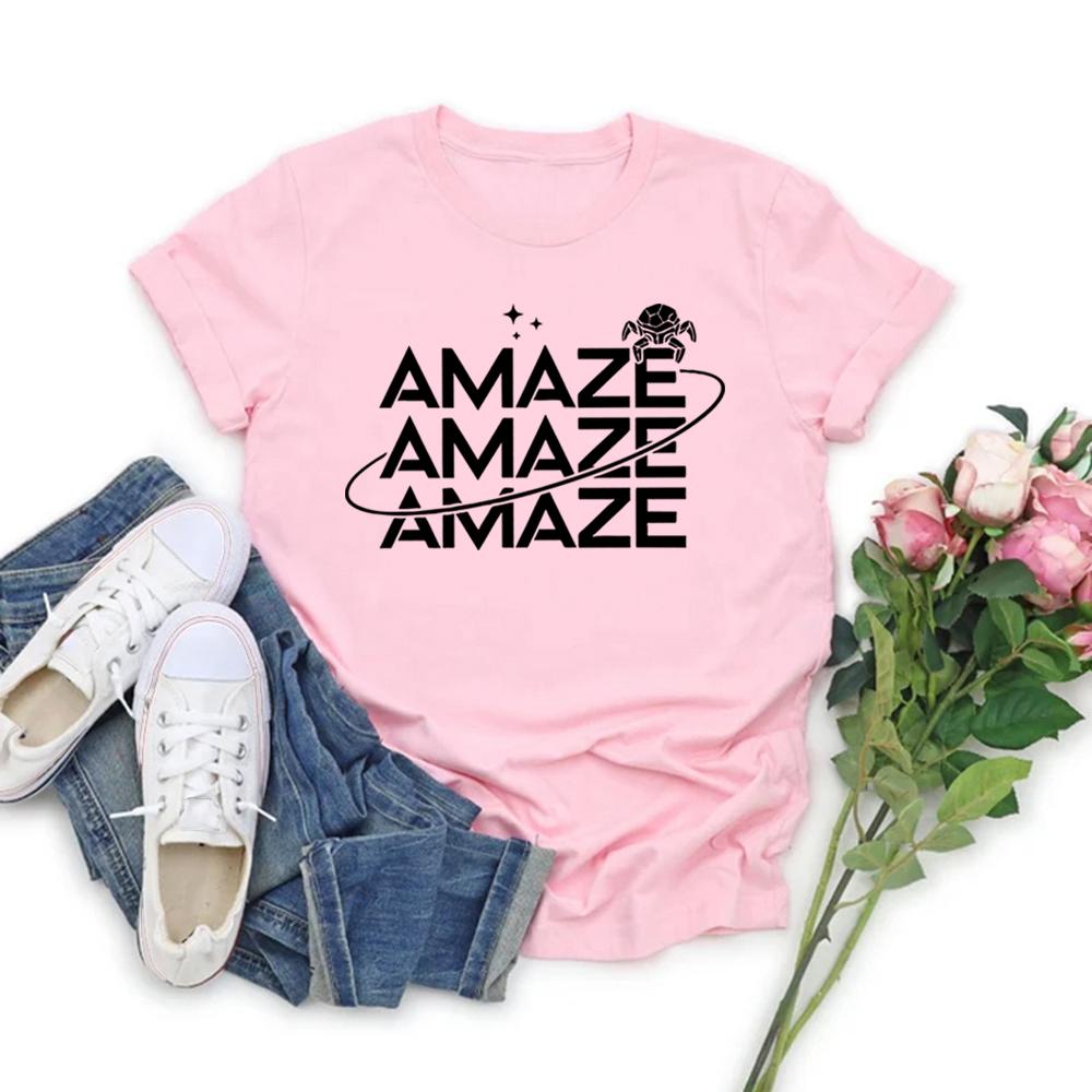 Amaze Unisex T-Shirt Project Hail Mary Rocky Inspired Sci Fi Shirt Short Sleeve Graphic T Shirts Funny Space Quote Tshirt Tops
